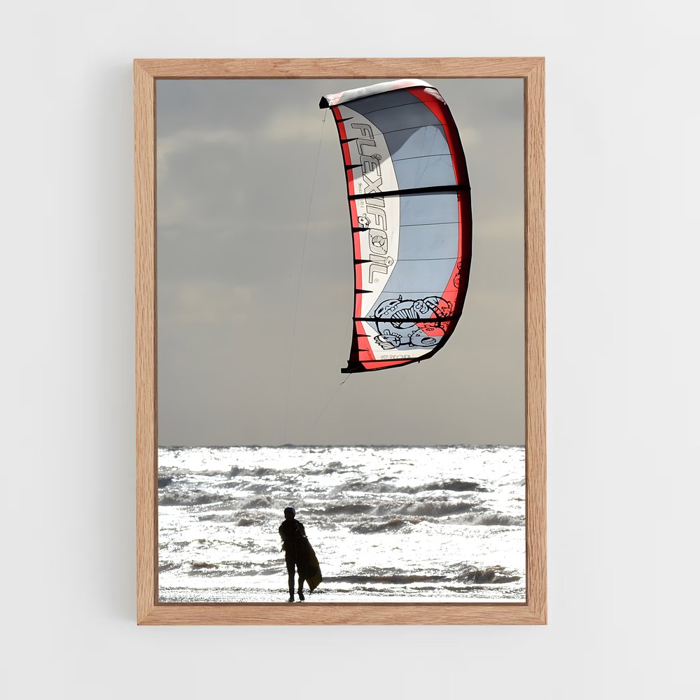 Poster Parade à Fortaleza – affiche Kitesurf (vue 4)